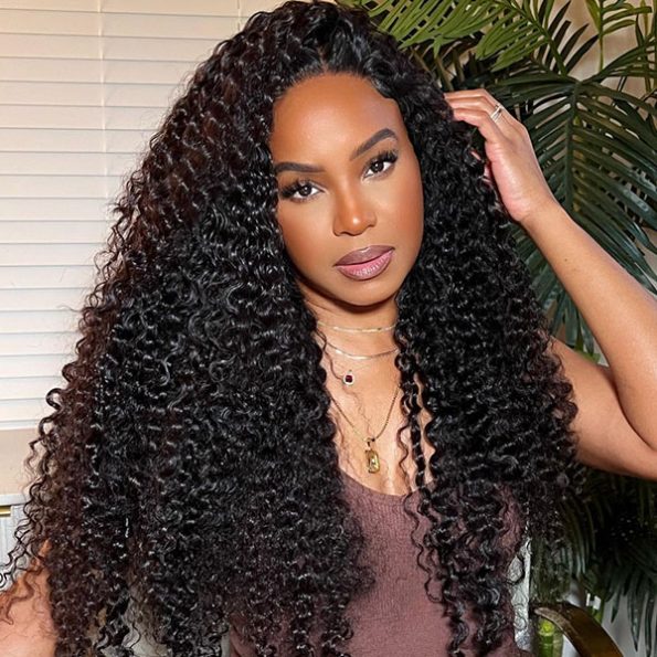 deep wave glueless wig