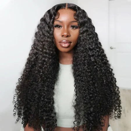 recool curly human hair wig sale