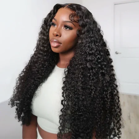 recool curly human hair wig sale