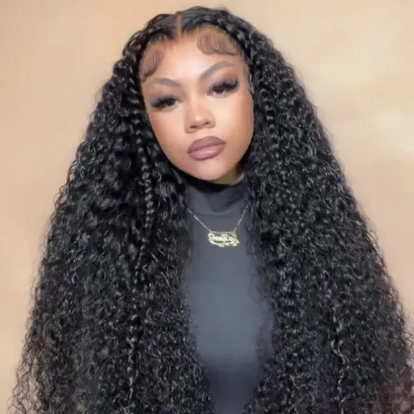 recool curly human hair wig sale