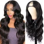 body wave U part wig