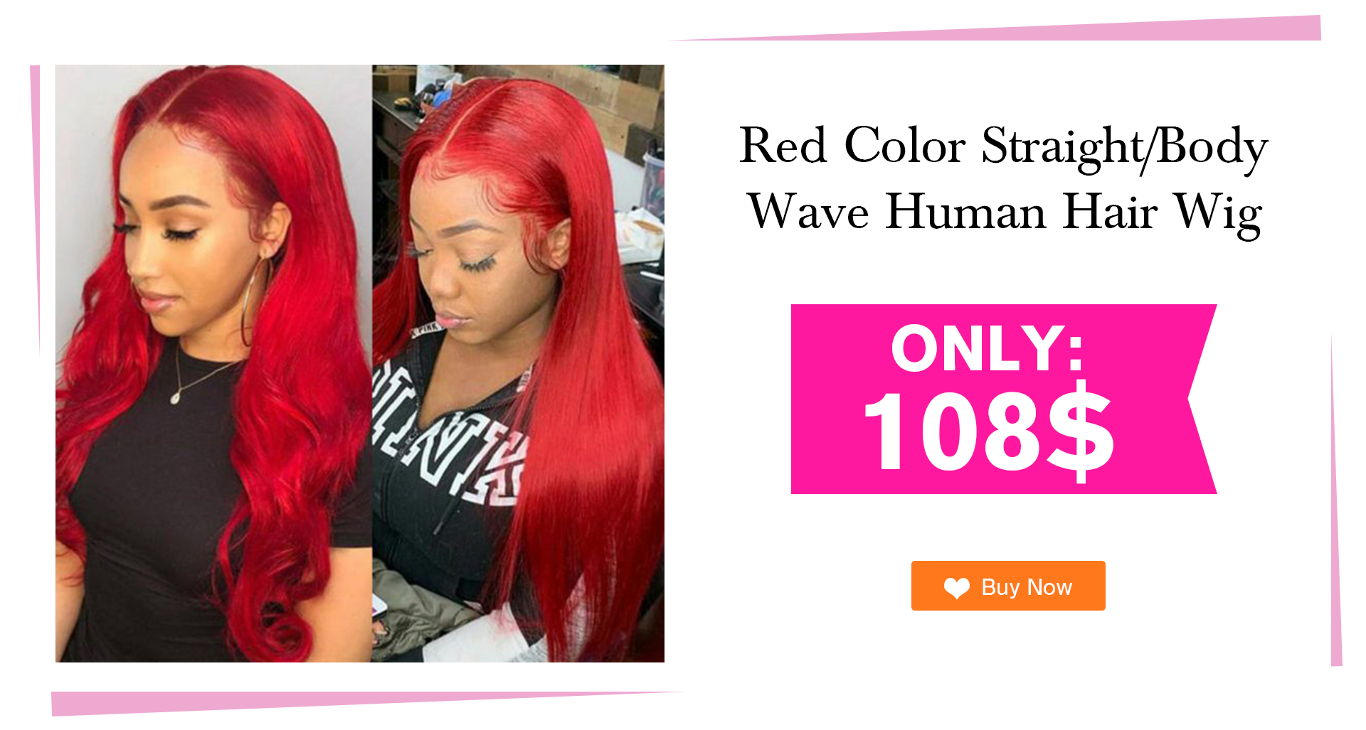 red_color_straight_body_wave
