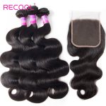 body wave with 5×5 lace closure (2)