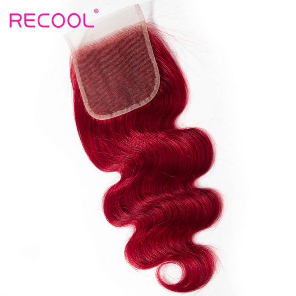 red body wave with closure