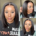 u part wig yaki straight