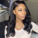 New body wave human hair wig