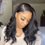 New body wave human hair wig