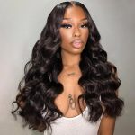 new loose body wave human hair wig 16