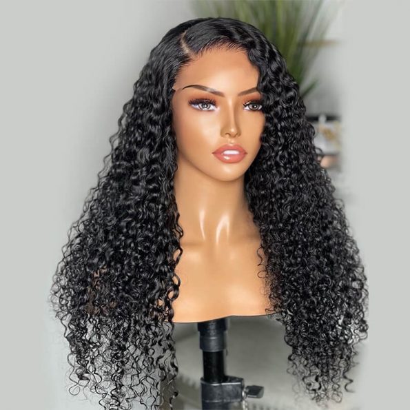 Glueless lace wigs jerry curly