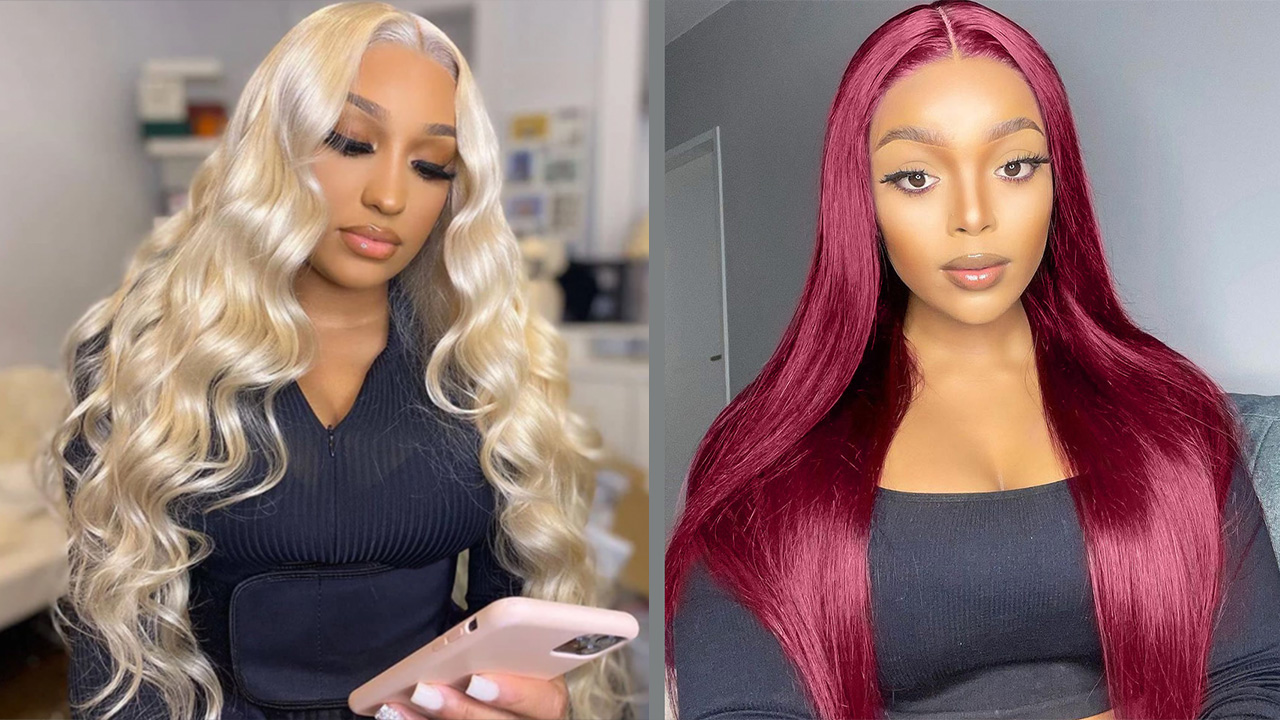 The-Differences：613-Blonde-Wigs-And-99J-Burgundy-Wigs