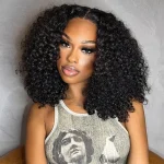 bouncy deep wave human hair wig 10