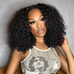 bouncy deep wave human hair wig 10