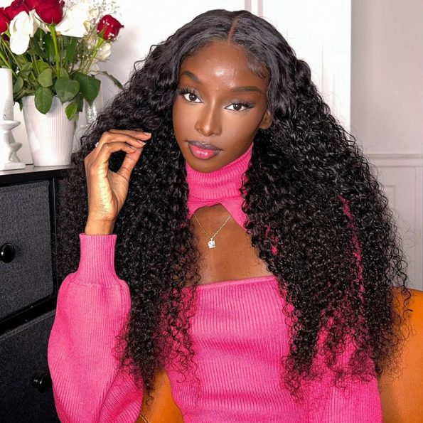 curly hd lace wig