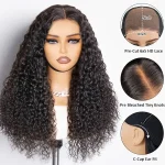 deep wave human hair wig