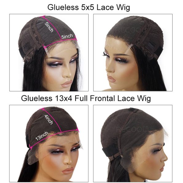 glueless wig cap details