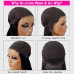 5×5 glueless bob wig