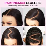 body wave pull go glueless wig