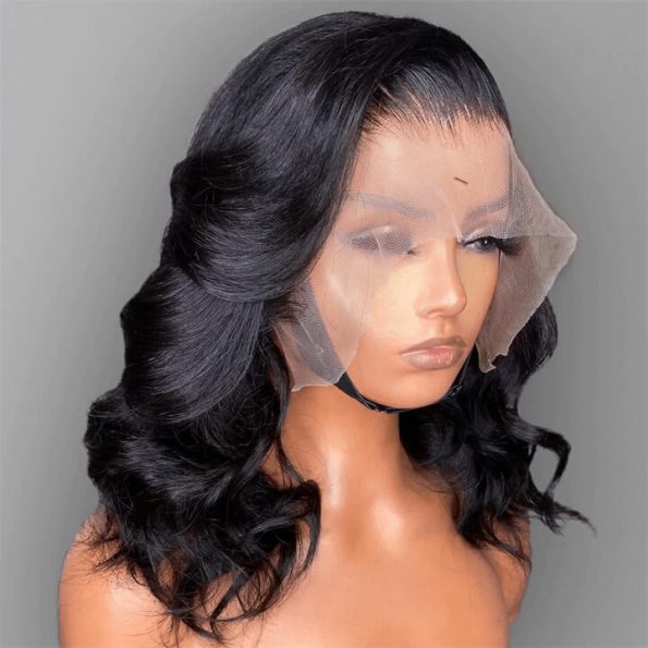 short look body wave wig