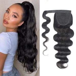 body wave ponytail