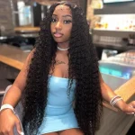 deep wave long inches wig