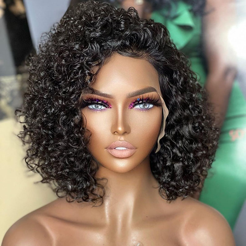 recool hair slick back short curly wig