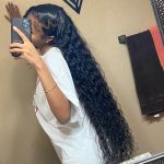 water wave long inches wig