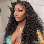 high density curly human hair wig