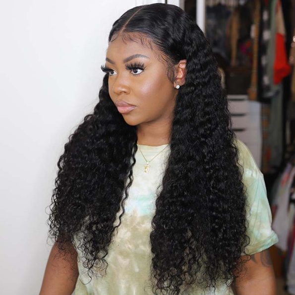 deep wave hd lace wig