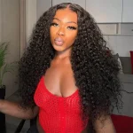 deep wave glueless wig