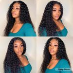 water wave glueless wig