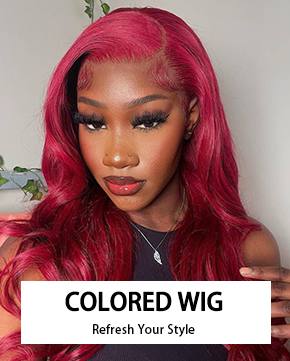 colored wig