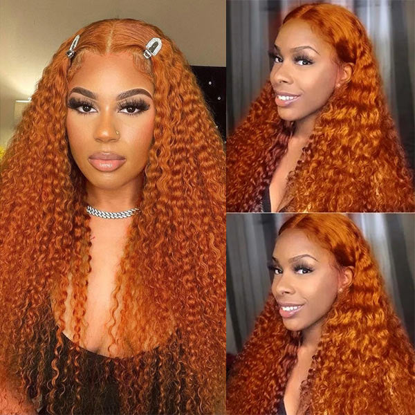 ginger curly wig