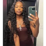water wave human hair wig (2)