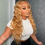 #27 Honey Blonde Loose Deep Wave Wig