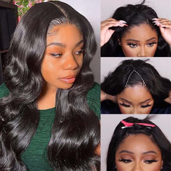 Body Wave V Part Wig