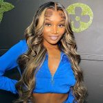 highlight color human hair wig (1)