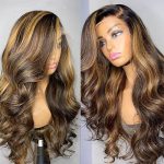 ombre highlight wig