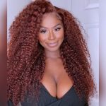 #33 Reddish Brown Deep Wave Wig