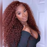 #33 Reddish Brown Deep Wave Wig