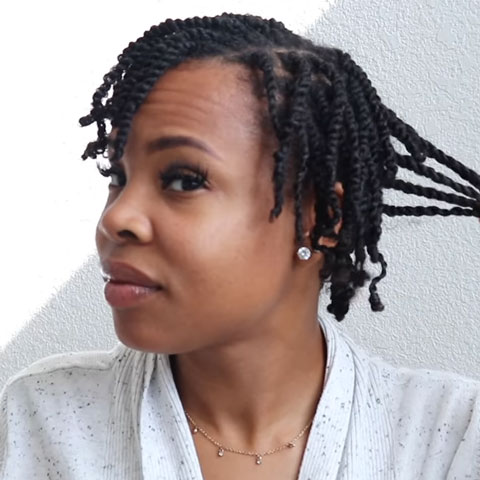 Twisted-short-hair