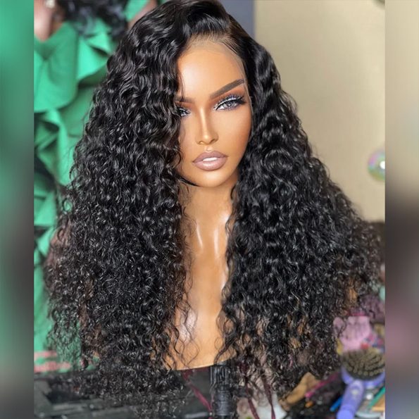 water wave glueless wig