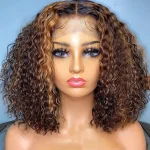highlight curly wig