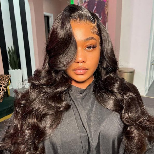 layer body wave wig