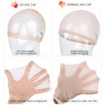 hd wig cap 10 pcs
