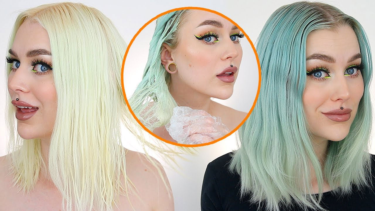 How to Bleach Bath Your Hair for a Blue Ombre Look - wide 4