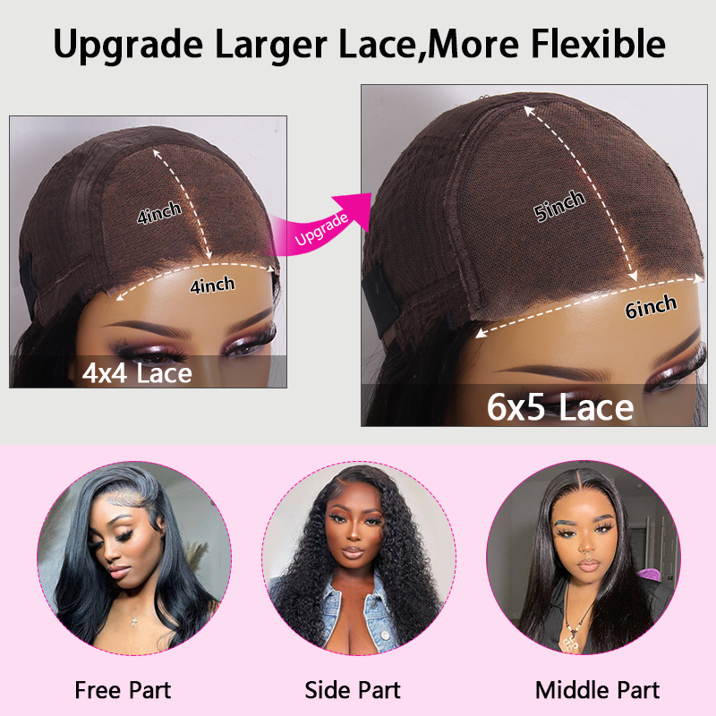 Upgrade larger lace