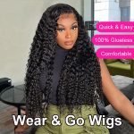 deep wave flexi fit glueless wig