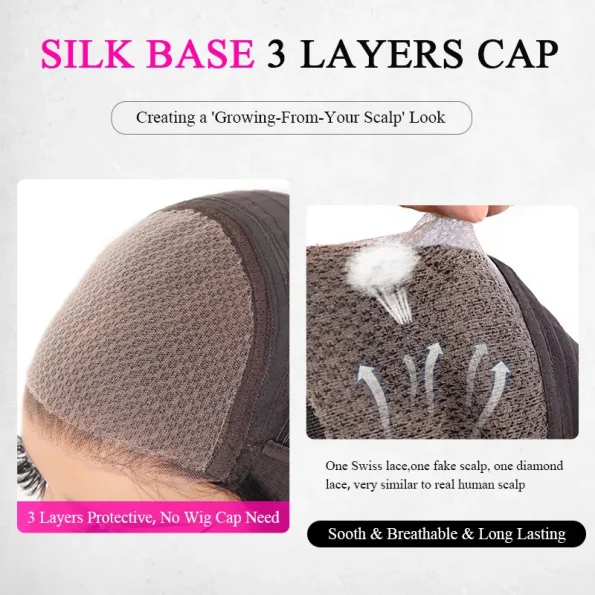 silke base wig details