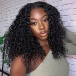 bouncy curly wig air cap