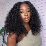 bouncy curly wig air cap